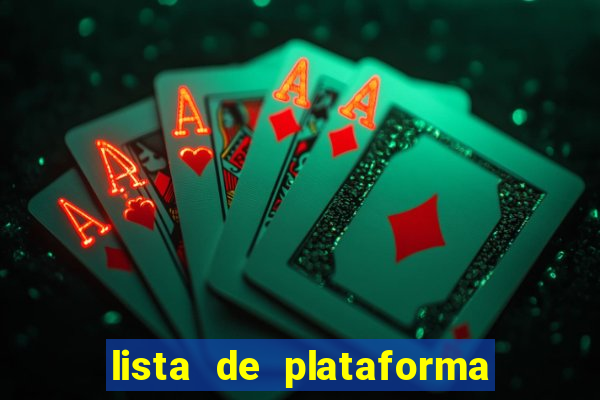 lista de plataforma de jogos